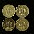 04 Moedas do Brasil - 10 Centavos - 1944 - Getulio Vargas - Aluminio Bronze - Mbc - ref.3150 - Imagem 1