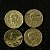 04 Moedas do Brasil - 10 Centavos - 1944 - Getulio Vargas - Aluminio Bronze - Mbc - ref.3150 - Imagem 2