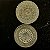 02 Moedas do Brasil - 200 Réis - 1896 - 1871 - Cupro Niquel - Mbc - ref.3155 - Imagem 2