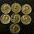 07 Moedas do Brasil - 20 Centavos - 1943-1946-1949-1950-1944-1947-1954 - Aluminio Bronze - Mbc - ref.3168 - Imagem 2