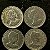 04 Moedas do Brasil - 200 Réis - 1901 - Mcmi - Cupro Niquel - Mbc - ref.3179 - Imagem 2