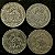 04 Moedas do Brasil - 200 Réis - 1901 - Mcmi - Cupro Niquel - Mbc - ref.3179 - Imagem 1