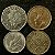 04 Moedas Estrangeiras - Portugal 1978-Reino Unido1975-Reino Unido 2004-Reino Unido 1971 - Mbc - ref.3182 - Imagem 2