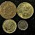 04 Moedas Estrangeiras - Holanda 1973-Chile 2010-Reino Unido 2015-Italia 2019 - Mbc - ref.3184 - Imagem 2