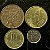 04 Moedas Estrangeiras - Holanda 1973-Chile 2010-Reino Unido 2015-Italia 2019 - Mbc - ref.3184 - Imagem 1