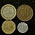 04 Moedas Estrangeiras - Chile 1993-Chile 2000-Chile 2012-Chile 2011 - Mbc - ref.3185 - Imagem 1