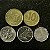 05 Moedas Estrangeiras -Espanha 2005-Canada 1990-Argentina 1992-USA 2007 - Mbc - ref.3188 - Imagem 1