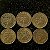 06 Moedas Estrangeiras - Alemanha 1 Pfenning - 1950-1960-1960-1977-1981-1976 - Mbc - ref.3189 - Imagem 2