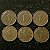 06 Moedas Estrangeiras - Alemanha 1 Pfenning - 1950-1960-1960-1977-1981-1976 - Mbc - ref.3189 - Imagem 1
