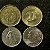 04 Moedas Estrangeiras - França 1961-USA 2004-Argentina 1994-Canda 2013 - Mbc - ref.3190 - Imagem 2