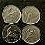 04 Moedas Estrangeiras - Coreia do Sul - 1991 - 2008 - 2000 - 1993 - Mbc - ref.3202 - Imagem 2