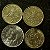 04 Moedas Estrangeiras - Grecia 1982-Austria 1978-Grecia 1984-Peru 1986 - Mbc - ref.3208 - Imagem 1