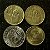04 Moedas Estrangeiras - Grecia 1982-Austria 1978-Grecia 1984-Peru 1986 - Mbc - ref.3208 - Imagem 2