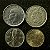 04 Moedas Estrangeiras - Portugal 1951-Austria 1991-Turquia 1966-Coreia do Sul 2003 - Mbc - ref.3209 - Imagem 2