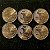06 Moedas do Brasil - 5 Centavos - 2024 - FC - Aço com Cobre - ref.3237 - Imagem 1