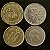 04 Moedas Estrangeira - Argentina 1993 - Espanha 1957 - Italia 1979 - Portugal 1987 - Mbc - ref.3258 - Imagem 2