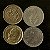 04 Moedas Estrangeira - Argentina 1980 - Reino Unido 1973 - Italia 1956 - Chile 1998 - Mbc - ref.3261 - Imagem 2