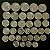 35 Moedas do Brasil Diferentes - Aço Inoxidavel - Mbc - ref.3283 - Imagem 2
