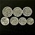 07 Moedas do Brasil - Aluminio - Mbc - ref.3299 - Imagem 2