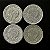 04 Moedas do Brasil - 1 Cruzeiro - 1959 - Aluminio - Mbc - ref.3302 - Imagem 2