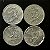 04 Moedas do Brasil - 20 Cruzeiros - 1965 - Aluminio - Mbc - ref.3303 - Imagem 2