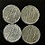 04 Moedas do Brasil - 10 Cruzeiros - 1965 - Aluminio - Mbc - ref.3304 - Imagem 1