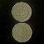 02 Moedas do Brasil - 100 Reis 1889 - 100 Reis 1871 - Cupro Niquel - Mbc - ref.3318 - Imagem 2