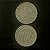02 Moedas do Brasil - 100 Reis 1889 - 100 Reis 1871 - Cupro Niquel - Mbc - ref.3318 - Imagem 1