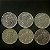 06 Moedas do Brasil - 10 Centavos - 1967 -70-74-75-76-77 - Aço Inoxidavel - Mbc - ref.3323 - Imagem 2