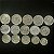 15 Moedas do Brasil - Diferentes - Aluminio - Mbc - ref.3327 - Imagem 2