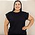 Blusa Cropped Plus Size Moda Feminina Básico Malha Confortável Tendência - Imagem 1