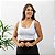 Blusa Top Cropped Suplex Regata Decote Quadrado E Bojo - Imagem 3