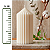 Vela Catedral G em Cera 100% Vegetal - Imagem 1