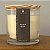 Vela 190g Tampa Madeira Coco Nut - Imagem 1