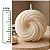 Vela Espiral em Cera 100% Vegetal - Imagem 1