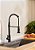 Torneira Gourmet Acqua Metais 3017 Preta Para Cozinha - Imagem 9