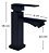 Torneira de Banheiro Preto fosco Quadra modelo 6027 - Imagem 4