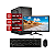 Computador Intel Core i3-2100, 8GB, SSD 240GB, Win11, Preto + Monitor Office 20" TCN Flat HD 5ms + Teclado Slim + Mouse com Fio - Imagem 1