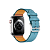 Pulseira para Apple Watch Couro Fecho Fivela Cor:Azul;Caixa:42/44/45/46/49mm - Imagem 1