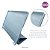 Smart Case para iPad com Suporte para Caneta - Azul Modelo:2ª / 3ª / 4ª Geração - Imagem 6
