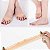 Par Meia Palmilha Ortopédica Protetor para os Pés Almofada Silicone Gel Tiptoe - Imagem 4