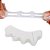 Par Transparente Silicone Separador Protetor Dedos Pés Joanete - Imagem 1