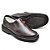 Sapato Casual Conforto Couro Marrom - Imagem 2