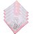 Kit 4 Guardanapo de Tecido Coelho da Páscoa Balão Rosa 40cmx40cm Cor:Rosa - Imagem 3