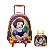 Kit Mochila de Rodinhas Escolar + Lancheira Princesa da Disney Branca de Neve - Imagem 5