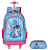Kit Mochila Rodinhas + Estojo da Lilo Stitch e Angel Pink - Imagem 5