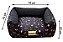 Cama Quadrada para Cachorro ou Gato Luppet Preto Cachorro Tamanho:GG - Imagem 1