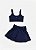Conjunto feminino fitness na poliamida com bojo removivel e short saia Ana - Imagem 7