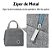 Bolsa Térmica Marmita Lancheira Feminina Masculina Lunch Bag - Imagem 4