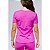 Camiseta Feminina Fitness Proteção UV Fúcsia - Imagem 2